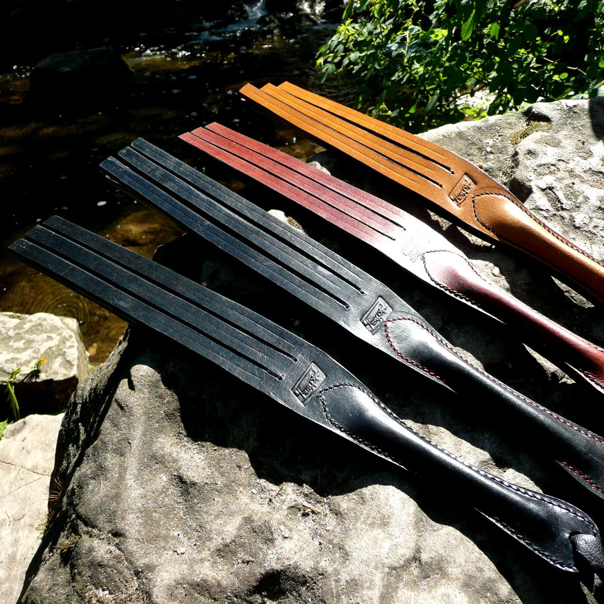 Französische Triple Tawse