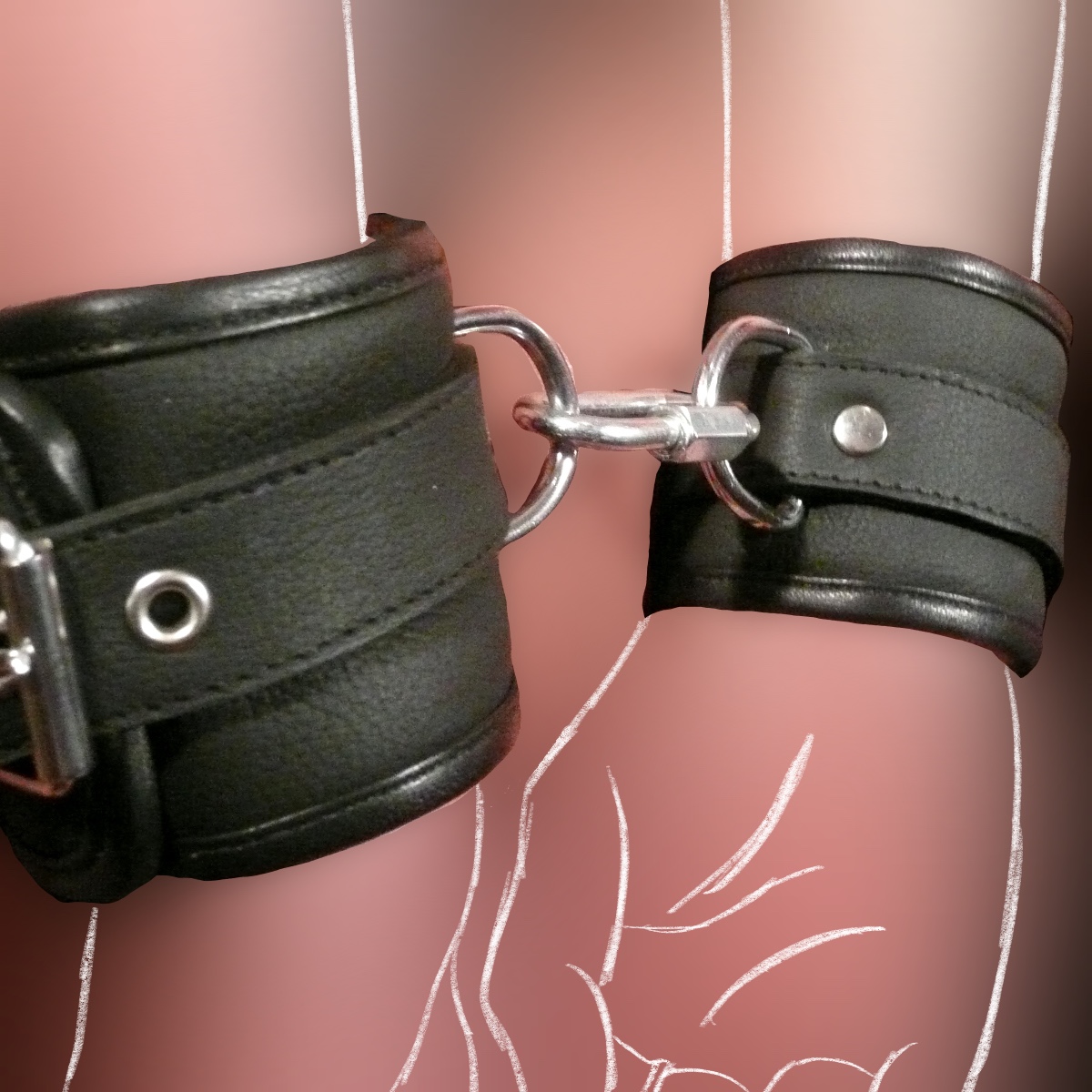 "Ihsan" - Fesselmanschetten Small