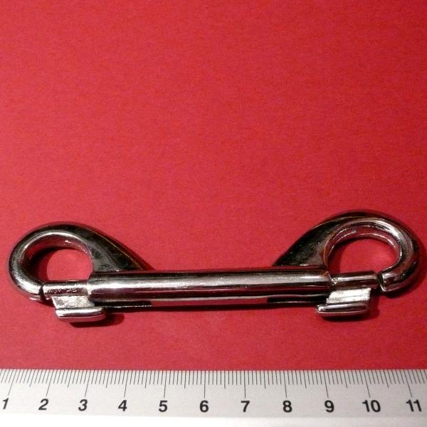 Double Snap Hook, Length 9,0 cm