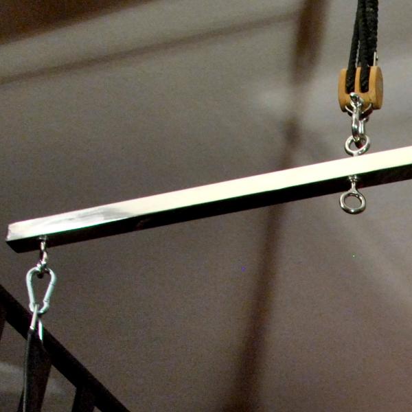 Heavy Spreader Bar, made from Stainless Steel (4 Eyelets)