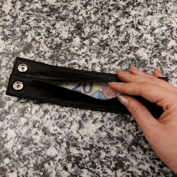 Wallet Wristband, Black