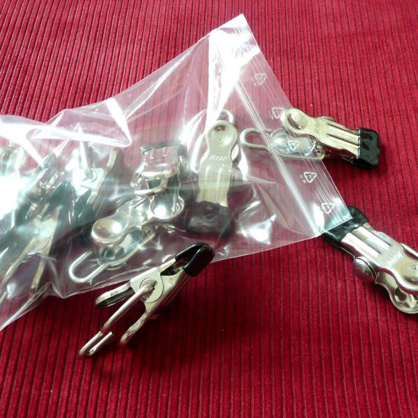 Softe MAWA-Klammern mit Haken, 10er-Pack