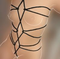 Hanfseil, schwarz, Länge: 8 m Hanfseil, schwarz, Länge: 8 m