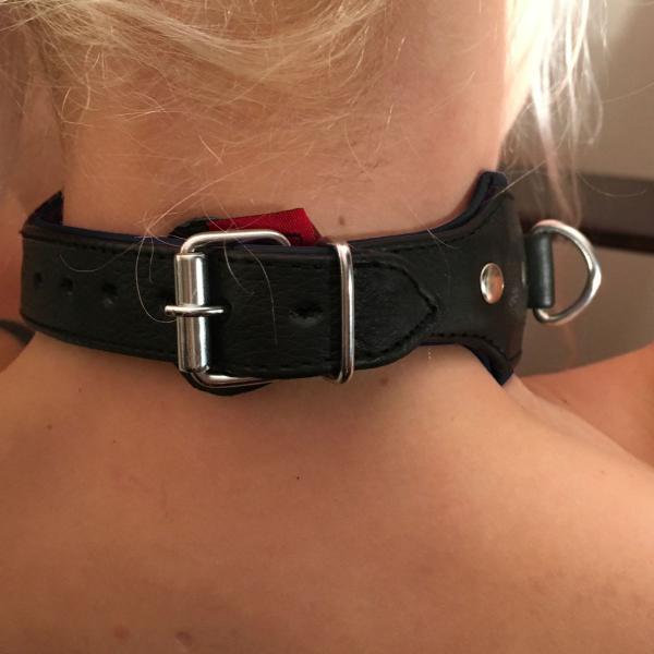 Neck Restraint with 3 D-rings, black