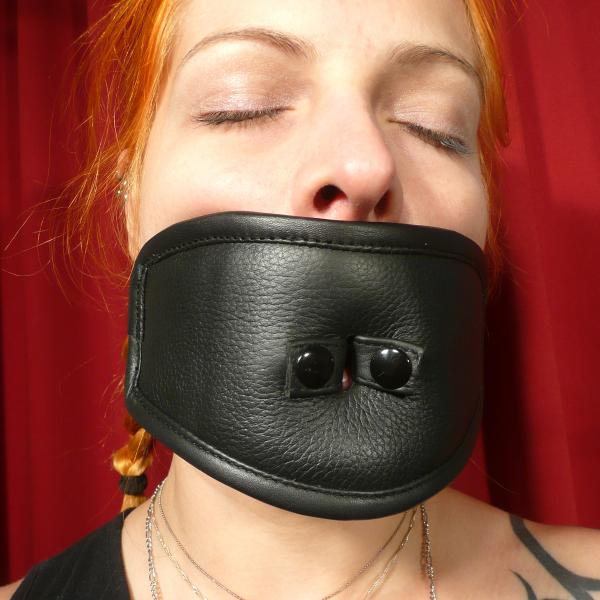 Leather Gag for Silicone Ball