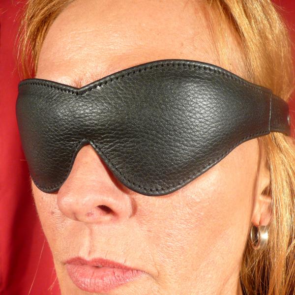 Leather Blindfold, Slim
