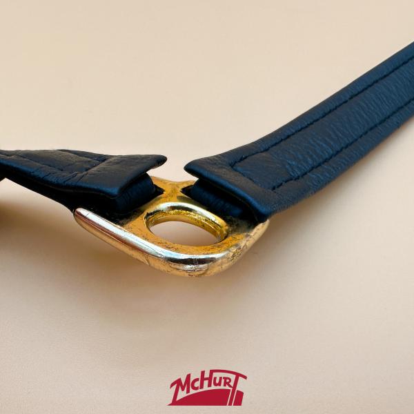 Triangel-Halsband (gold), schwarz