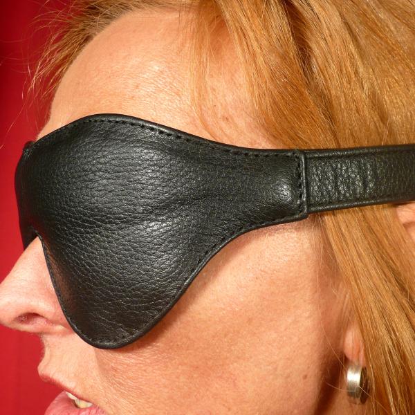 Leather Blindfold, Wide