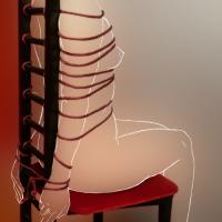 Hanfseil, bordeauxrot, Länge: 10 m Hanfseil, bordeauxrot, Länge: 10 m