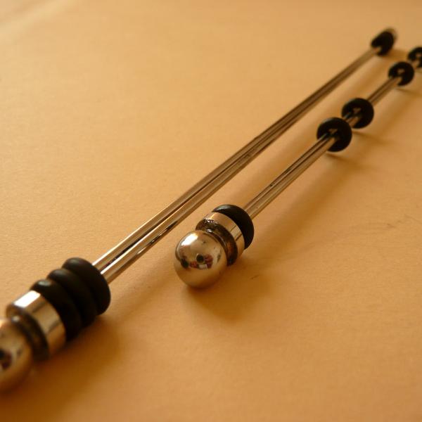 Nipple Sticks - Stainless Steel