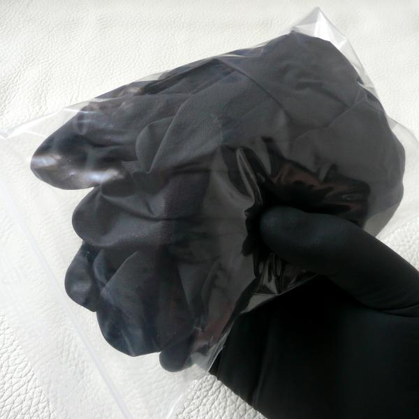 Latex Examination Gloves Black, Pack of 10